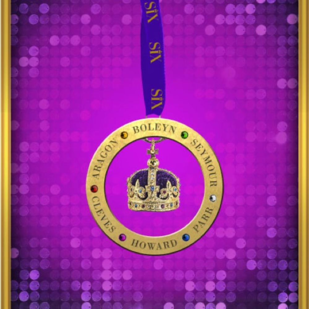 Crown Ornament Six Broadway Musical Christmas Tree Ornament